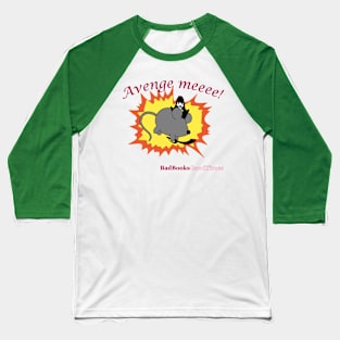 Cheddar Scallywag the Pirate Mouse Baseball T-Shirt